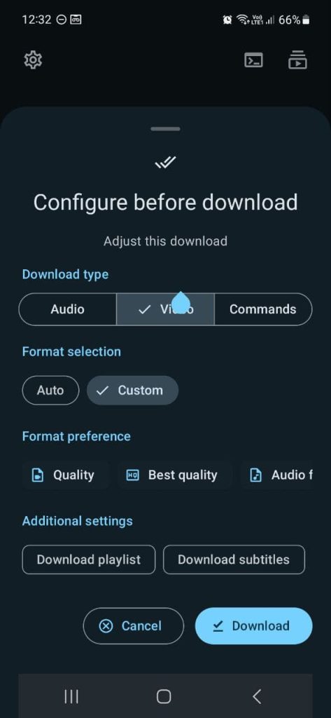 seal apk download setting options